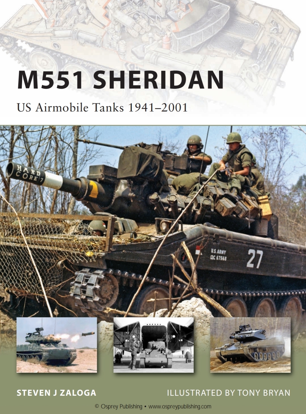 M551 Sheridan US Airmobile Tanks 1941–2001 1st Edition