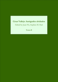Cover image: César Vallejo: Autógrafos olvidados 1st edition 9781855660847