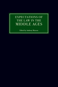 Immagine di copertina: Expectations of the Law in the Middle Ages 1st edition 9780851158426
