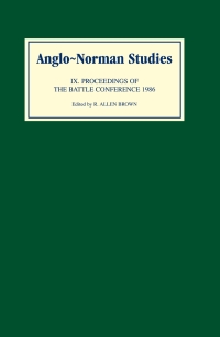 Cover image: Anglo-Norman Studies IX 1st edition 9780851154763