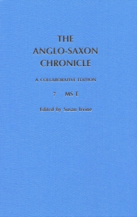 Cover image: The Anglo-Saxon Chronicle: 7. MS E 1st edition 9780859914949