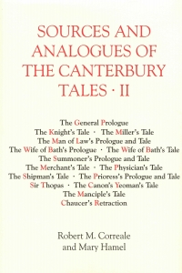 Imagen de portada: Sources and Analogues of the <I>Canterbury Tales</I>: vol. II 1st edition 9781843840480
