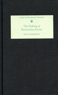 Cover image: The Making of Restoration Poetry 1st edition 9781843840749