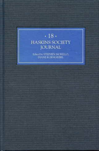 Cover image: The Haskins Society Journal 18 1st edition 9781843833369