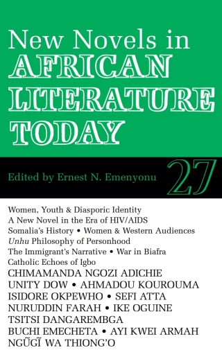 Cover image: ALT 27 New Novels in African Literature Today 1st edition 9780852555729