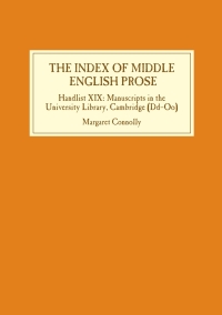 Cover image: The Index of Middle English Prose 1st edition 9781843840541