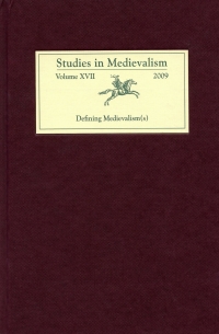 Imagen de portada: Studies in Medievalism XVII 9781843841845