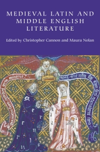 صورة الغلاف: Medieval Latin and Middle English Literature 9781843842637