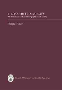 Imagen de portada: The Poetry of Alfonso X 1st edition 9781855662391