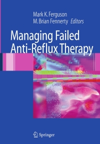 Cover image: Managing Failed Anti-Reflux Therapy 1st edition 9781852339098