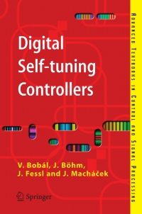 Imagen de portada: Digital Self-tuning Controllers 9781852339807