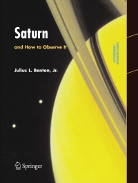 Cover image: Saturn and How to Observe It 9781852338879