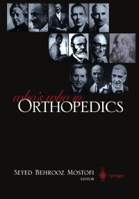 Imagen de portada: Who's Who in Orthopedics 9781852337865
