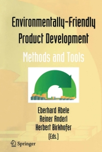 Immagine di copertina: Environmentally-Friendly Product Development 1st edition 9781852339036