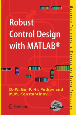 Cover image: Robust Control Design with MATLAB® 9781852339838