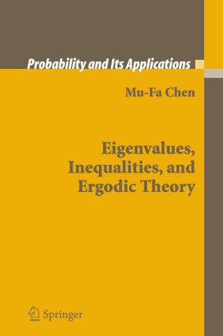 Imagen de portada: Eigenvalues, Inequalities, and Ergodic Theory 9781852338688