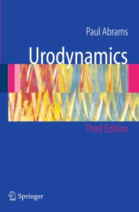 Cover image: Urodynamics 3rd edition 9781852339241