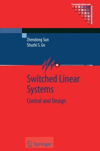 表紙画像: Switched Linear Systems 9781852338930