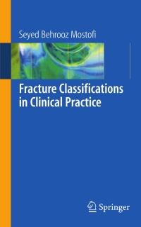 Imagen de portada: Fracture Classifications in Clinical Practice 9781846280252
