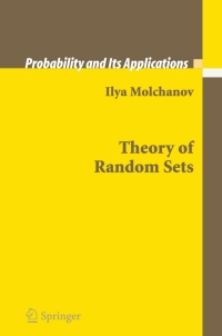 Imagen de portada: Theory of Random Sets 9781852338923