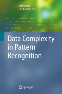 Imagen de portada: Data Complexity in Pattern Recognition 1st edition 9781846281716