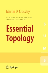 Imagen de portada: Essential Topology 9781852337827