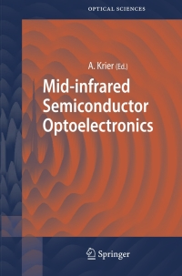 表紙画像: Mid-infrared Semiconductor Optoelectronics 1st edition 9781846282089