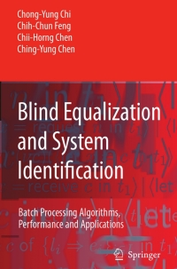 Titelbild: Blind Equalization and System Identification 9781846280221