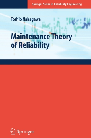 Imagen de portada: Maintenance Theory of Reliability 9781852339395