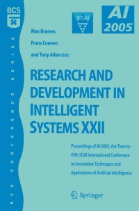 Cover image: Research and Development in Intelligent Systems XXII 9781846282256