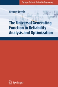 Imagen de portada: The Universal Generating Function in Reliability Analysis and Optimization 9781852339272