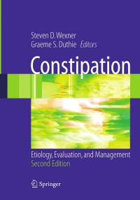 Cover image: Constipation 2nd edition 9781852337247