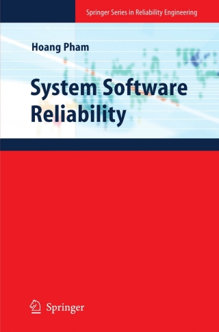 Cover image: System Software Reliability 9781852339500
