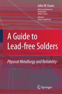 Omslagafbeelding: A Guide to Lead-free Solders 9781846283093
