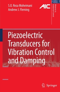 Titelbild: Piezoelectric Transducers for Vibration Control and Damping 9781846283314