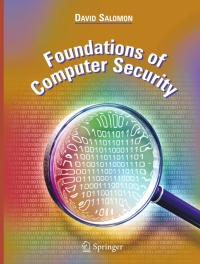 Cover image: Foundations of Computer Security 9781849965606
