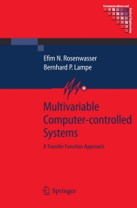 صورة الغلاف: Multivariable Computer-controlled Systems 9781846284311