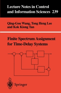 Omslagafbeelding: Finite-Spectrum Assignment for Time-Delay Systems 9781852330651