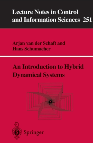 Cover image: An Introduction to Hybrid Dynamical Systems 9781852332334