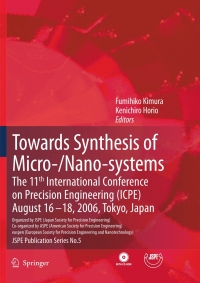 Cover image: Towards Synthesis of Micro-/Nano-systems 1st edition 9781846285585