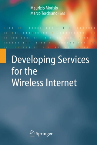 Omslagafbeelding: Developing Services for the Wireless Internet 1st edition 9781846280313