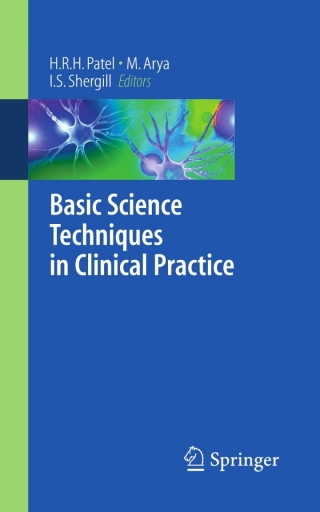 Cover image: Basic Science Techniques in Clinical Practice 1st edition 9781846285462