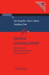 Omslagafbeelding: Iterative Learning Control 9781846288463