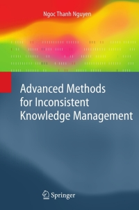 Imagen de portada: Advanced Methods for Inconsistent Knowledge Management 9781846288883
