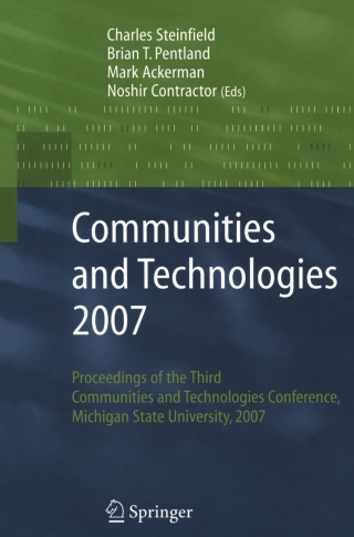 Omslagafbeelding: Communities and Technologies 2007 9781846289040