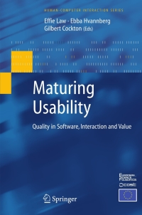 Cover image: Maturing Usability 9781846289408