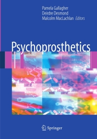 Cover image: Psychoprosthetics 1st edition 9781846289798