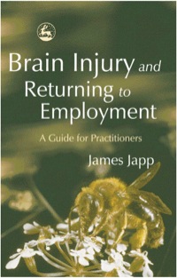 Imagen de portada: Brain Injury and Returning to Employment 9781843102922