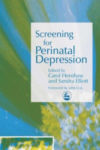 صورة الغلاف: Screening for Perinatal Depression 9781849851404