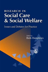 Cover image: Research in Social Care and Social Welfare 9781853029004